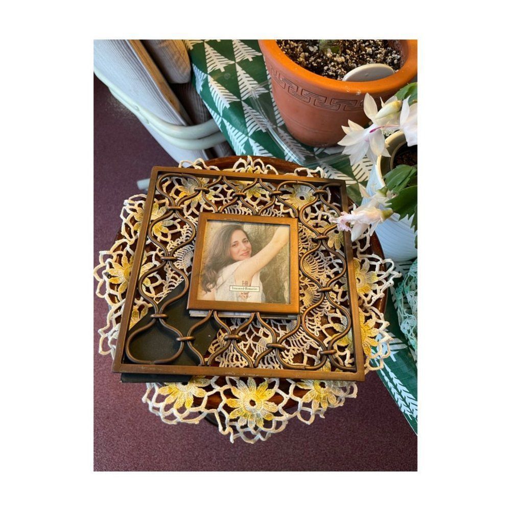 Ganz Treasured Memories Bronze Tone Metal Picture Frame